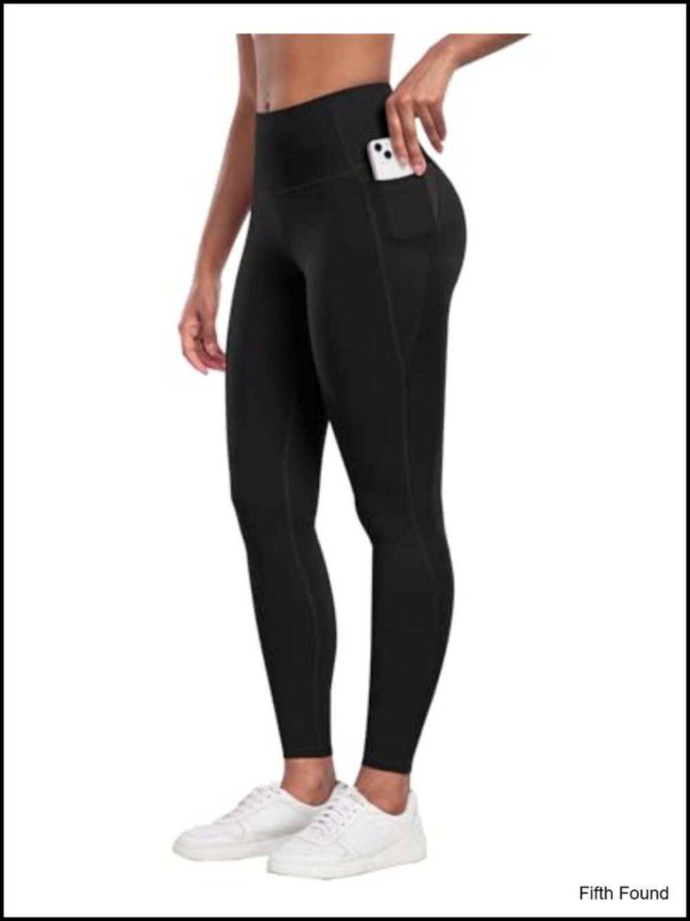High Waisted Tummy Control Leggings with Pockets Yoga Workout Pants